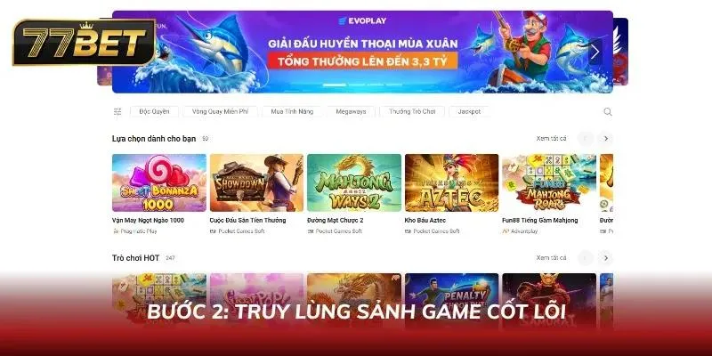 Đường Mạt Chược Slots 77BET: Luật Chơi & Mẹo Thắng 2026 Chọn nhầm game đôi khi kéo theo cả chuỗi cược sai chiến thuật