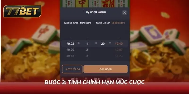 Đường Mạt Chược Slots 77BET: Luật Chơi & Mẹo Thắng 2026 Một cú bấm nhầm cược max đủ làm tâm lý vỡ trận ngay tức khắc