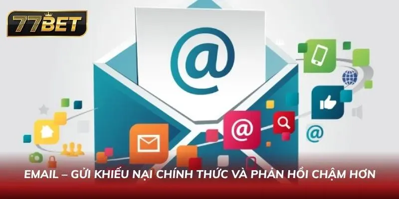 Cách Liên Hệ 77BET Nhanh #1 2026 – Hỗ Trợ 24/7 Chuyên Nghiệp Sử dụng email siêu đơn giản và dễ dàng